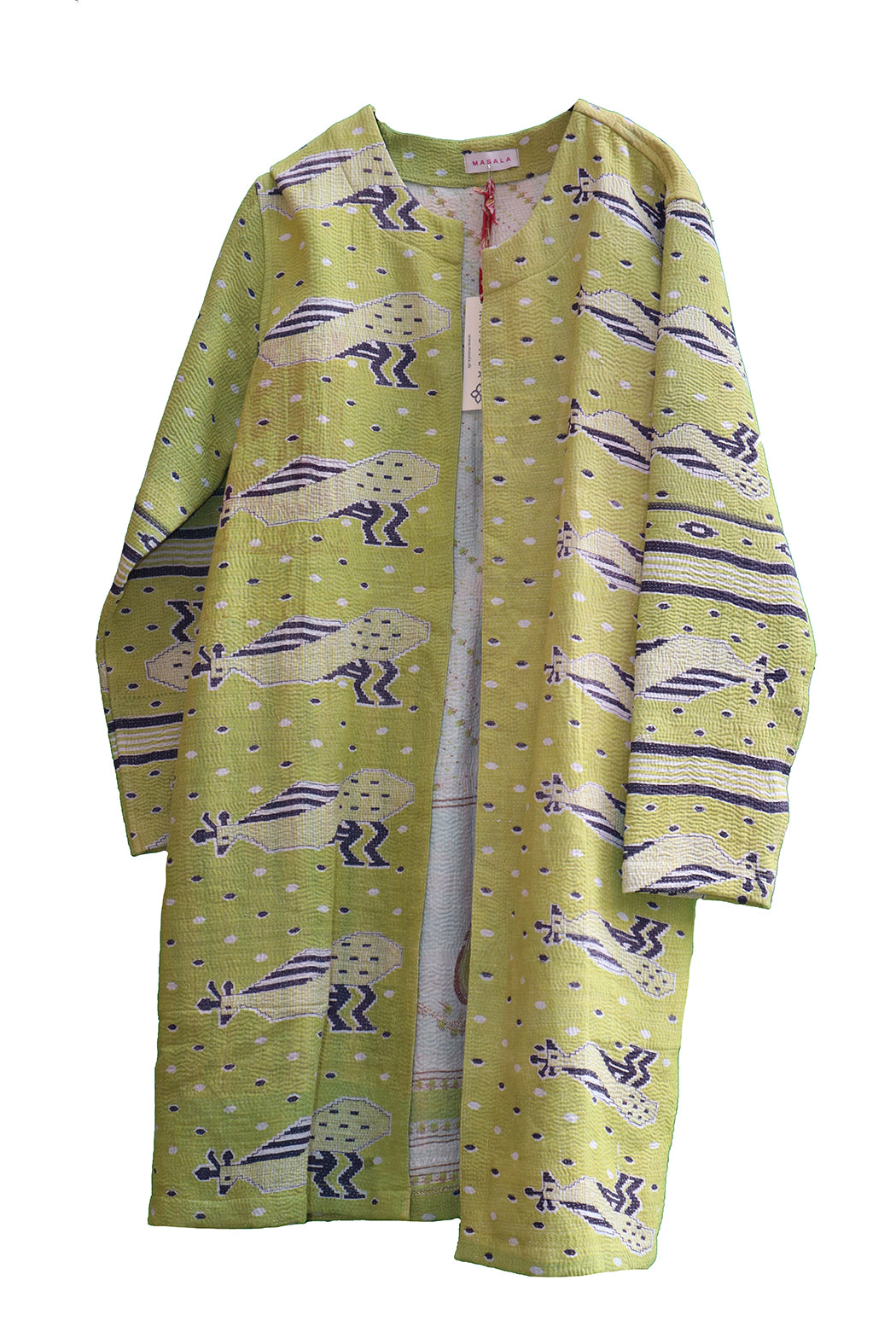 Anjali kantha quilt frakke