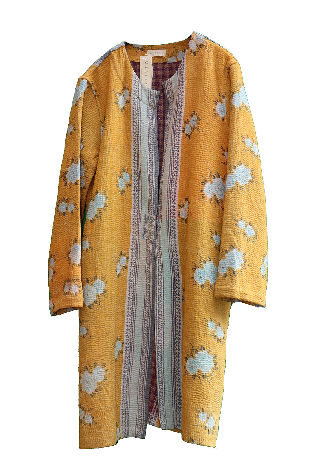 Anjali kantha quilt frakke