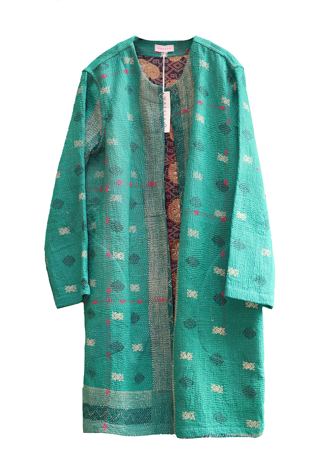 Anjali kantha quilt frakke