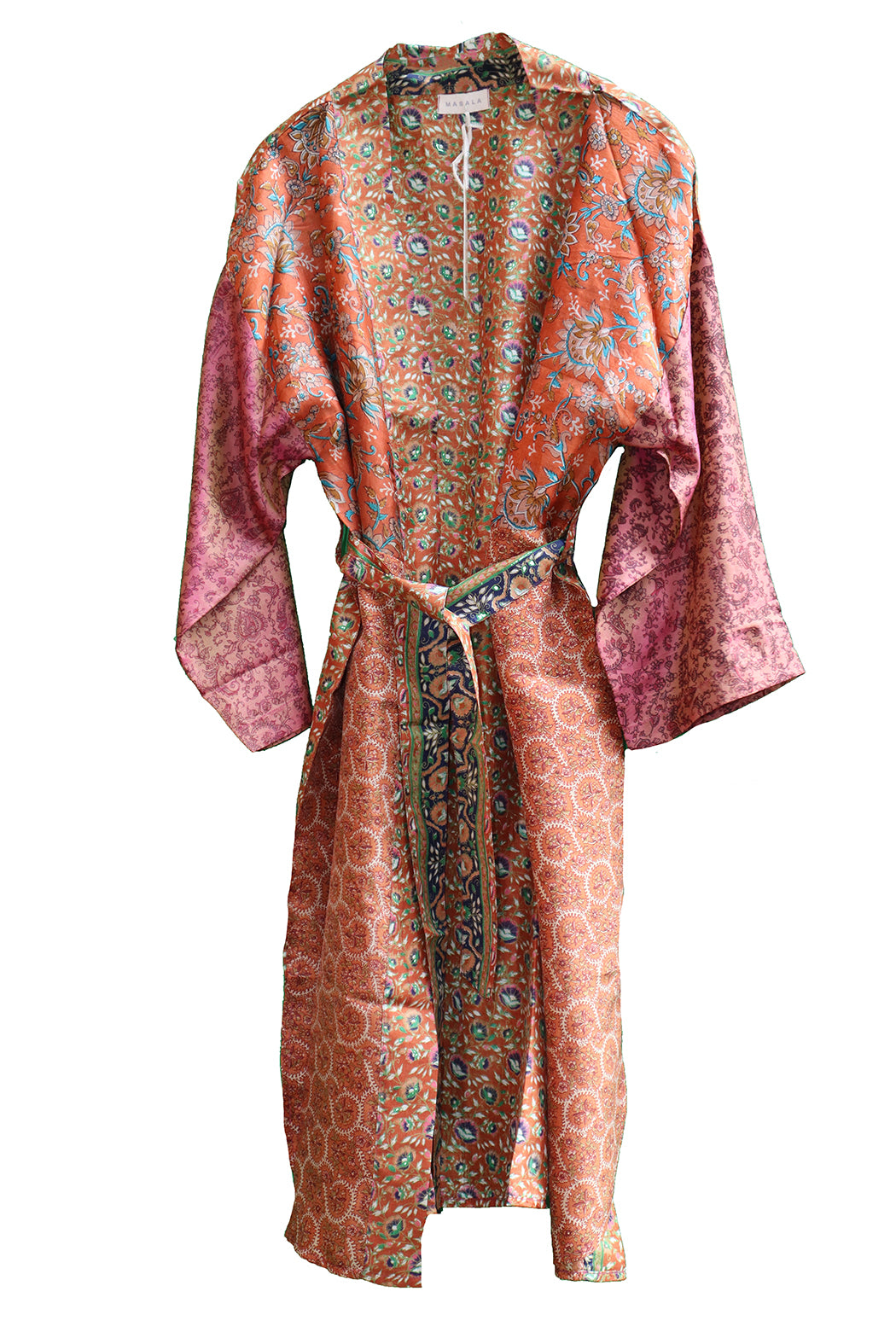 Alma vintage sari silk kimono