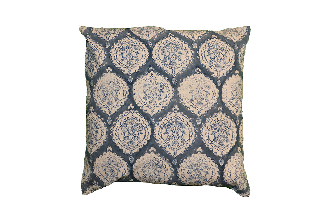 Block print cushion 45*45 cm