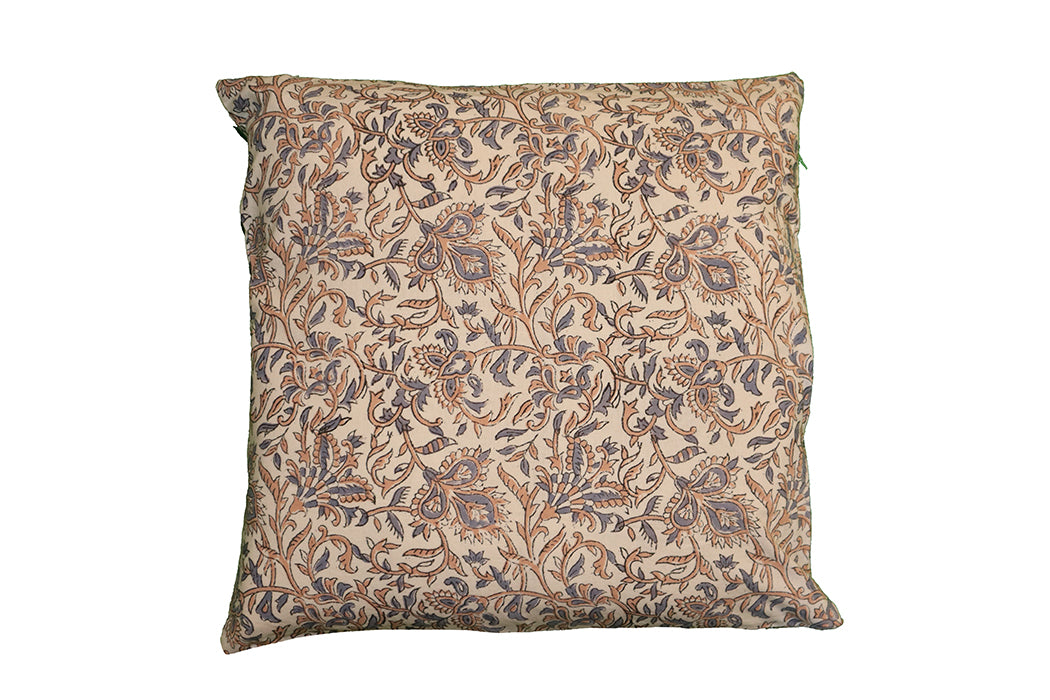 Block print cushion 45*45 cm
