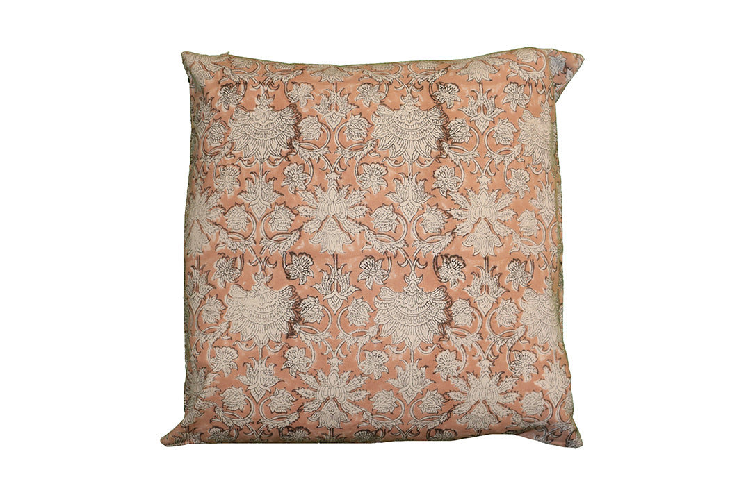 Block print cushion 45*45 cm