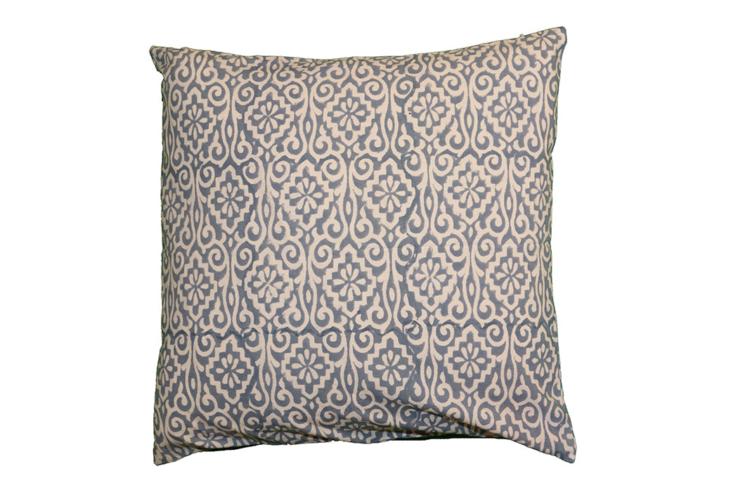 Block print cushion 45*45 cm