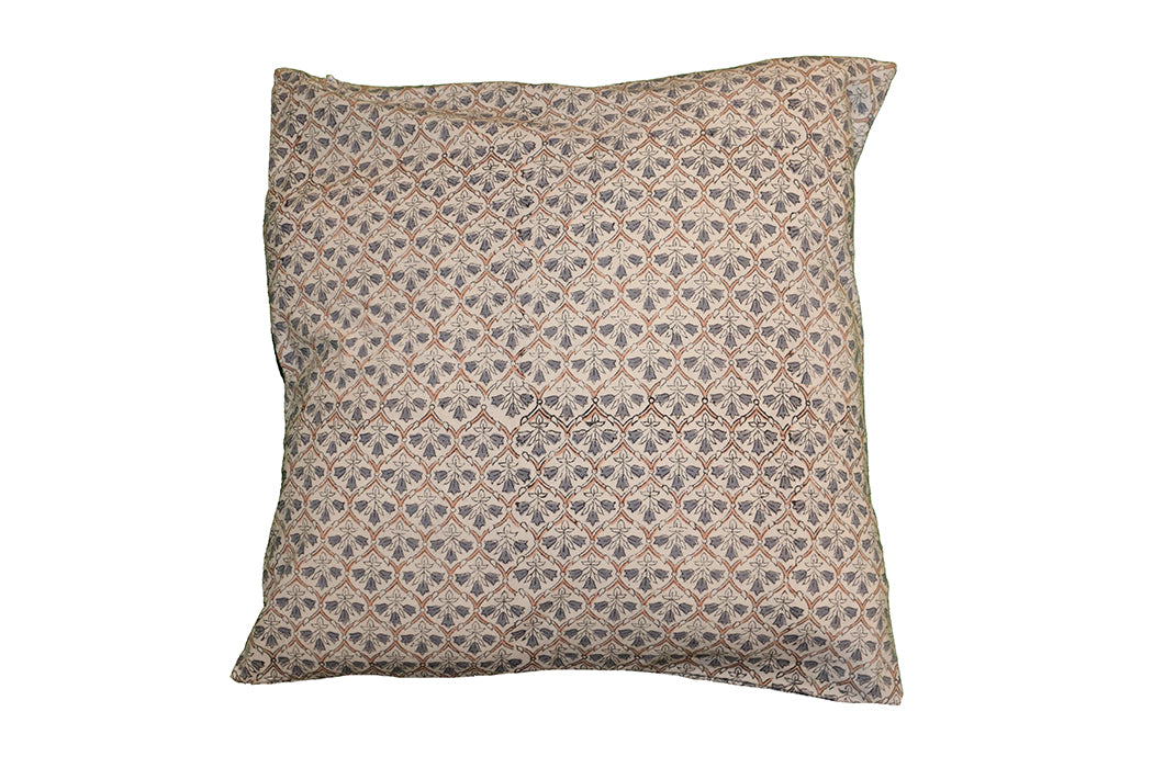 Block print cushion 45*45 cm