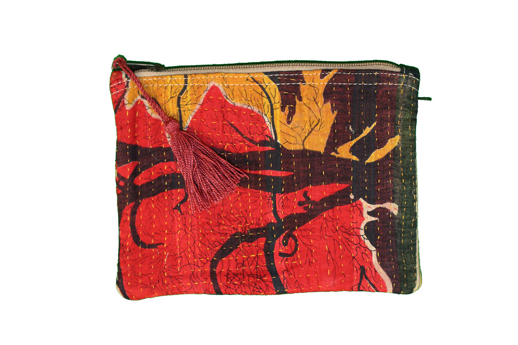 Kantha sari pung 14*19 cm