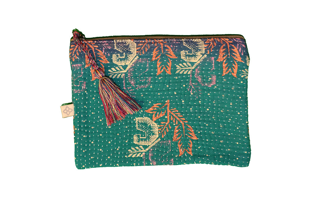Kantha sari pung 14*19 cm