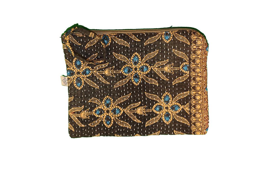 Kantha sari pung 14*19 cm