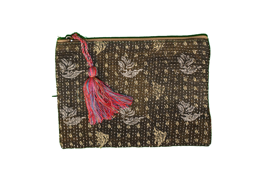 Kantha sari pung 14*19 cm