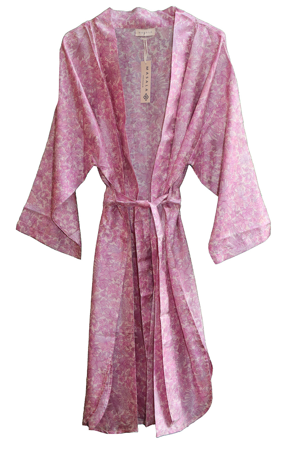 Alma vintage sari silk kimono