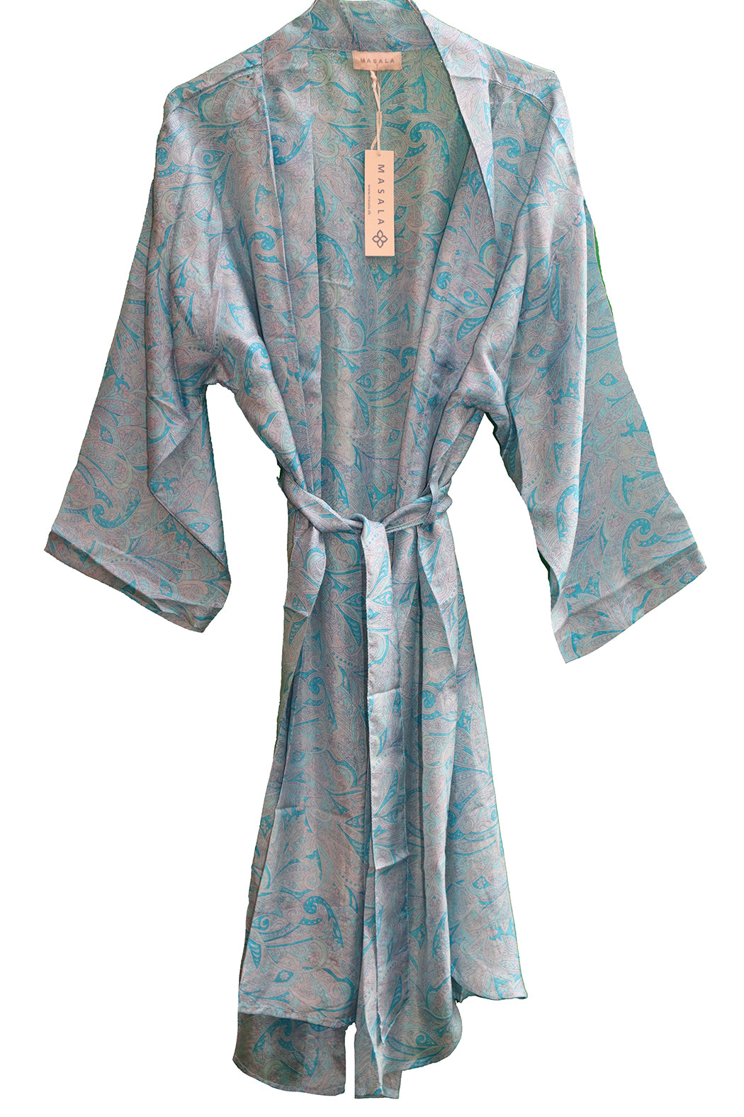 Alma vintage sari silk kimono