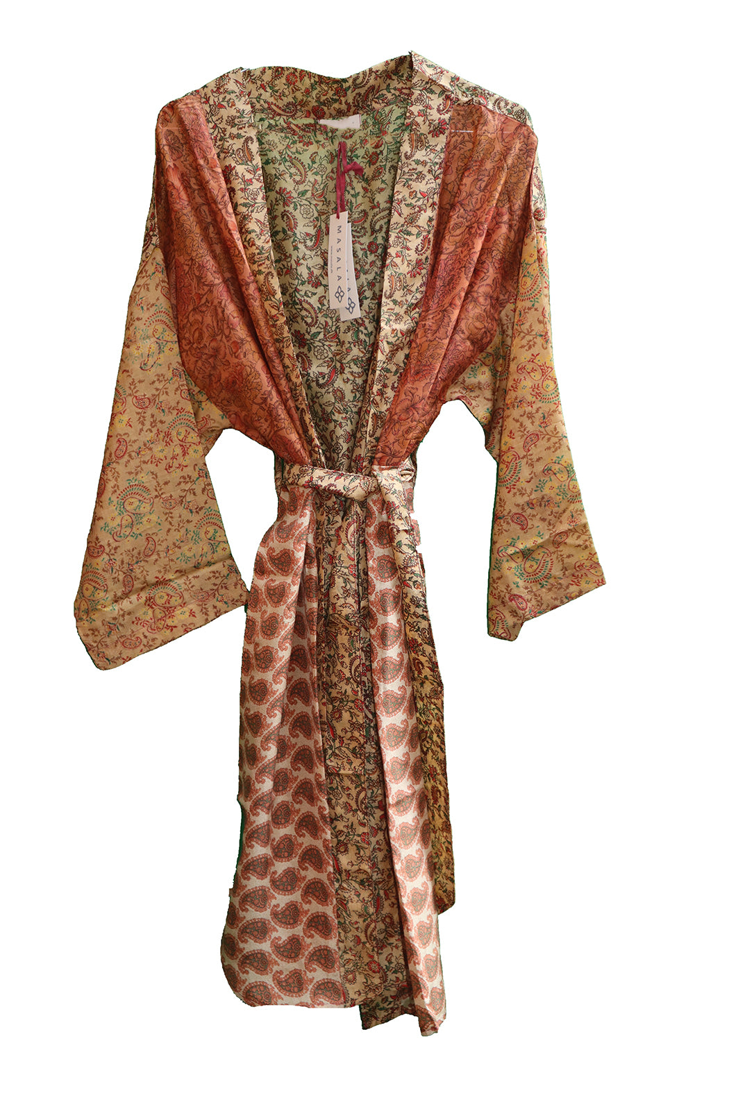 Alma vintage sari silk kimono