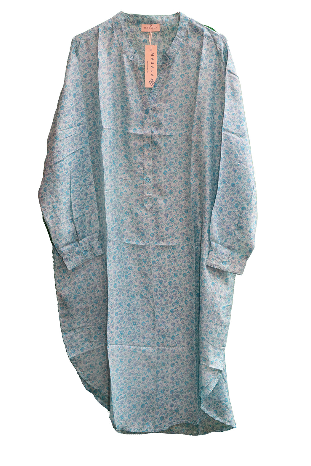 Bondi vintage sari silke skjorte