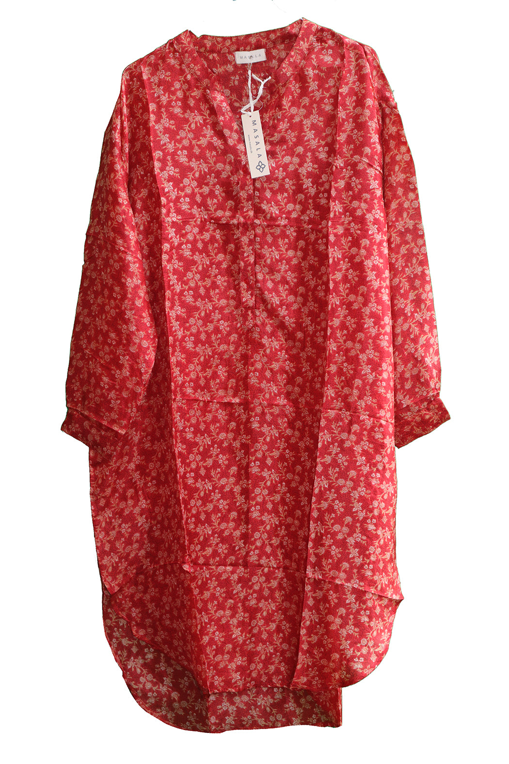 Bondi vintage sari silke skjorte