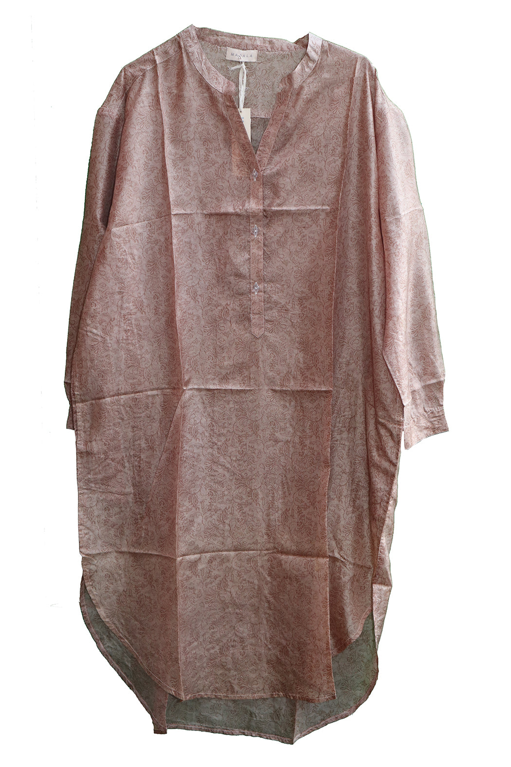 Bondi vintage sari silke skjorte