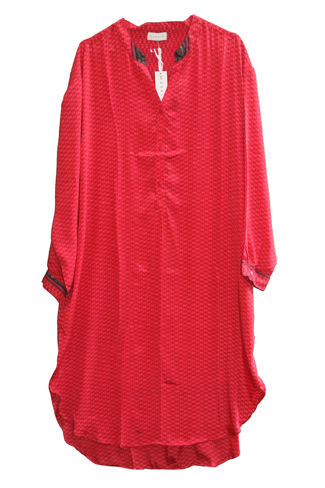 Bondi vintage sari silke skjorte