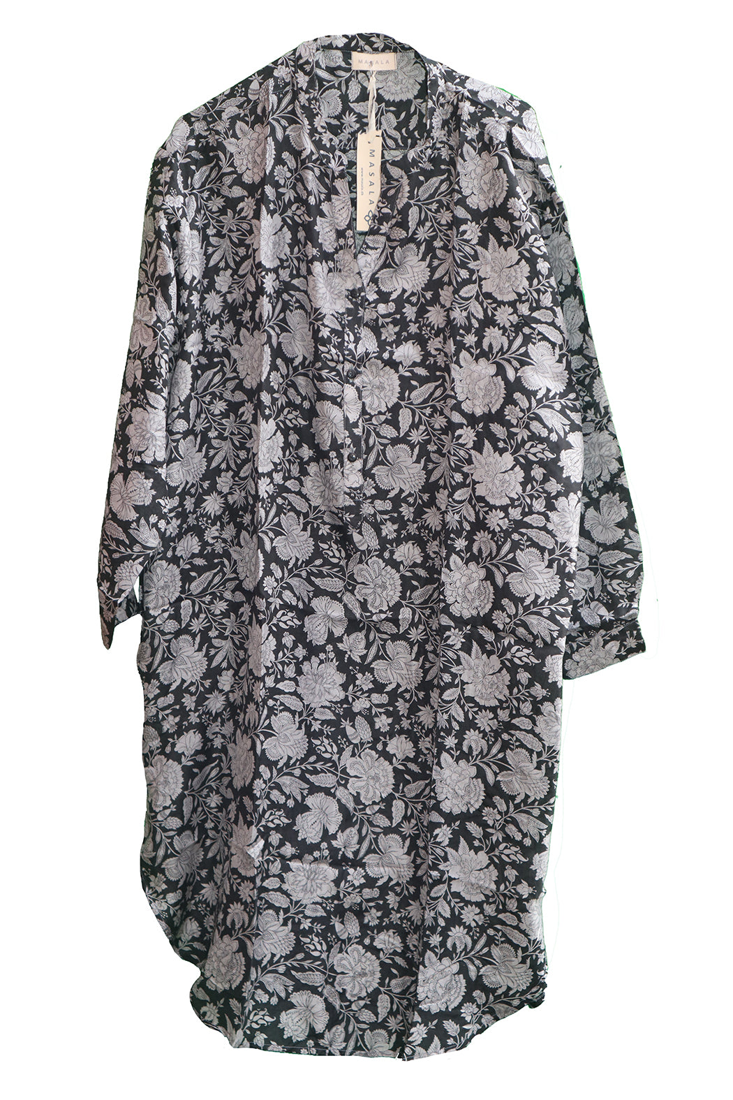 Bondi vintage sari silke skjorte