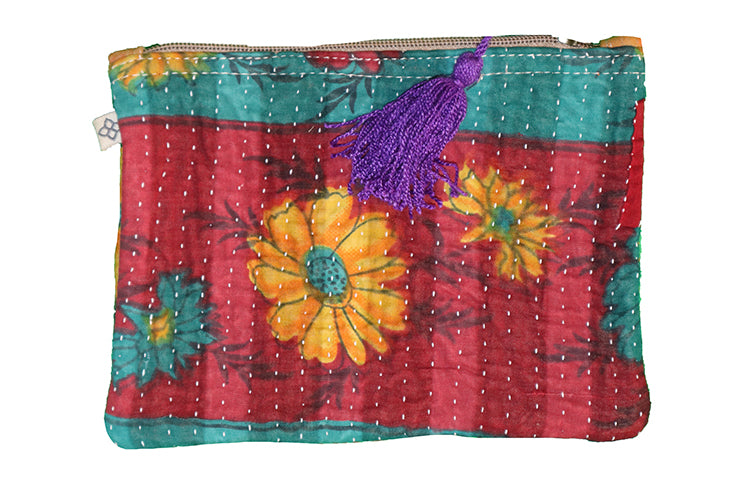 Kantha sari pung 14*19 cm