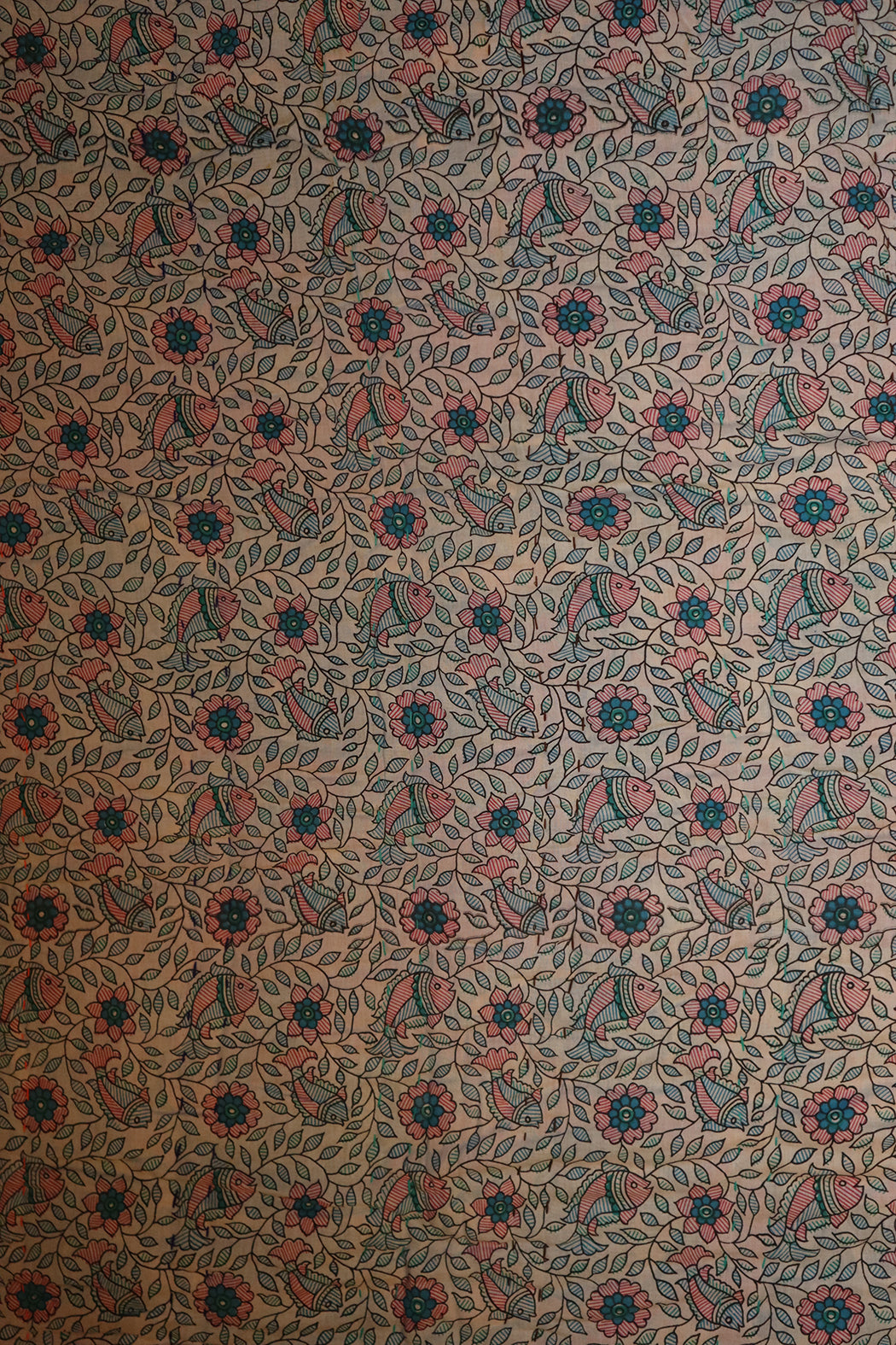 Vintage sari quilt, cotton 70x100 cm
