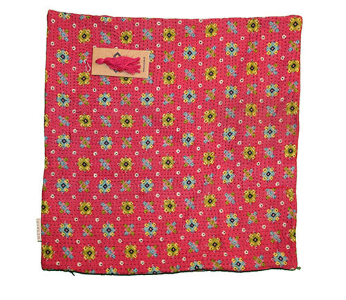 Sari vintage kantha pude 45*45 cm