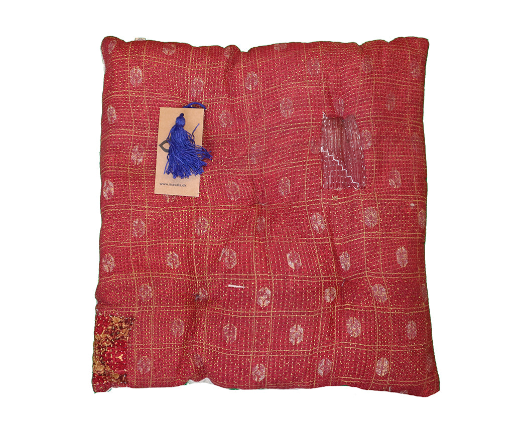 Kantha vintage chair pad 40*40 cm cotton