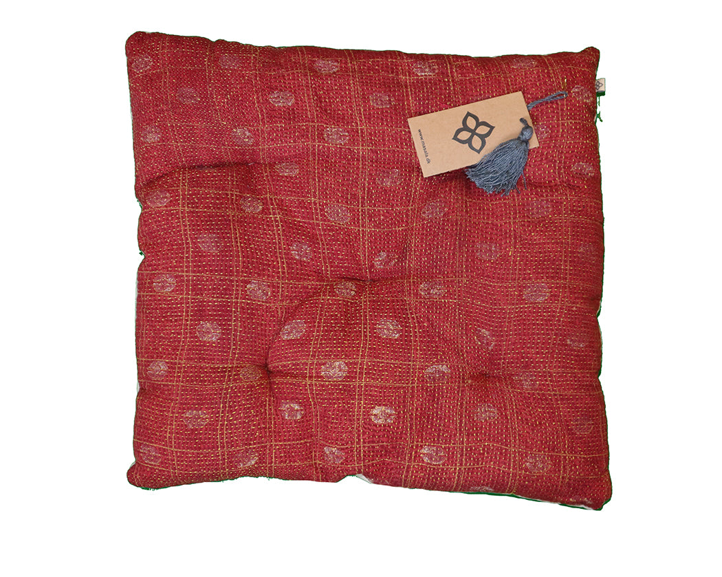 Kantha vintage chair pad 40*40 cm cotton