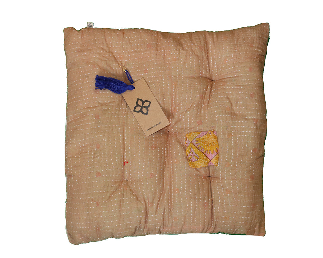 Kantha vintage chair pad 40*40 cm cotton
