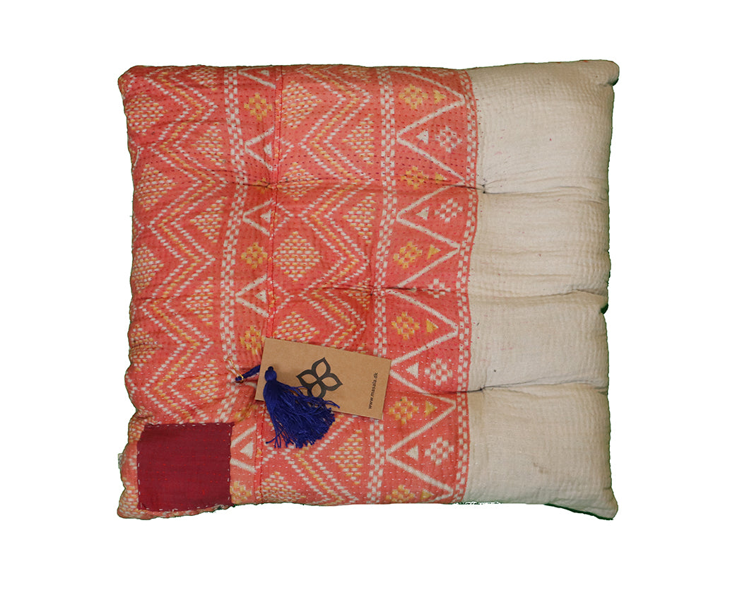Kantha vintage chair pad 40*40 cm cotton