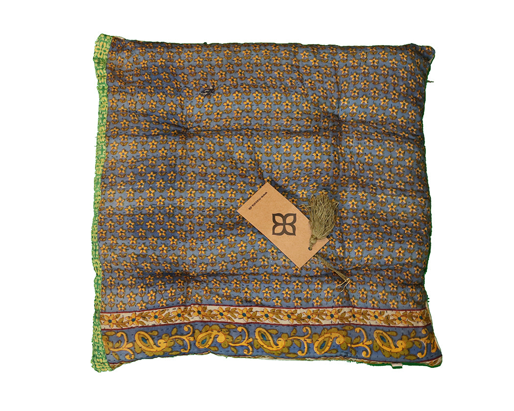 Kantha vintage chair pad 40*40 cm cotton