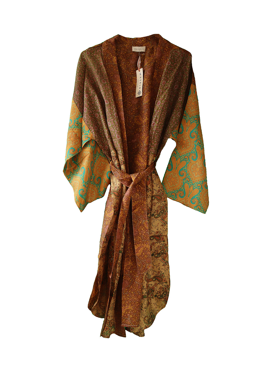 Alma vintage sari silke kimono