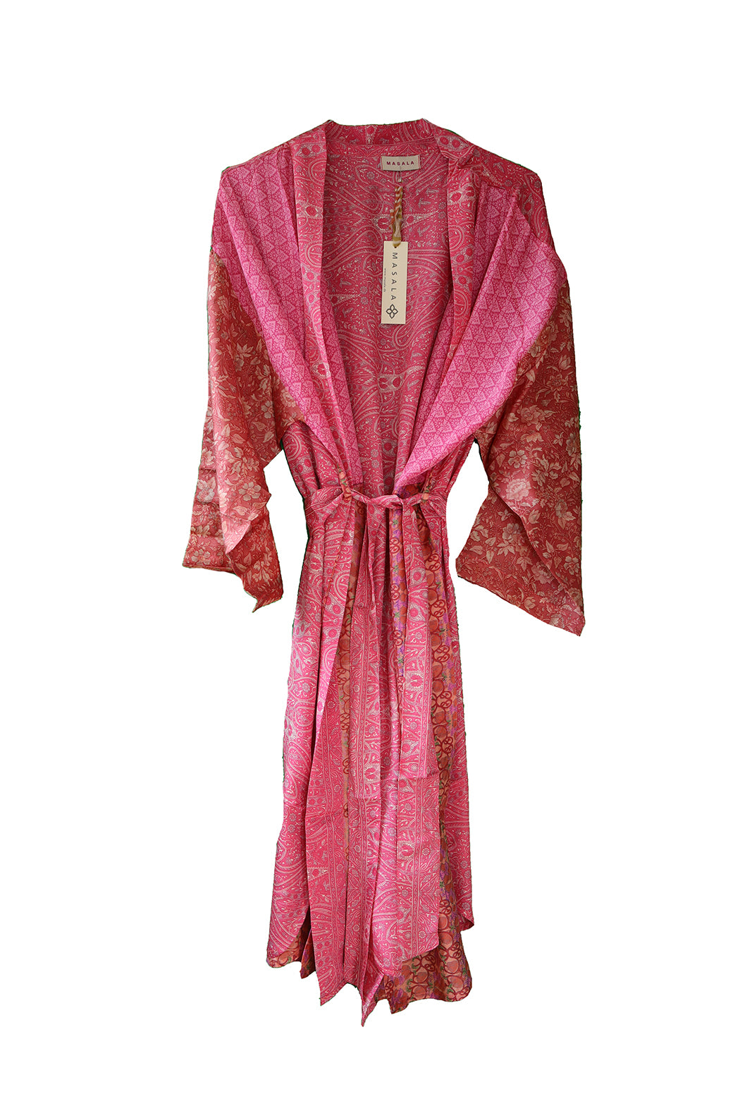 Recycled vintage sari Alma silke kimono