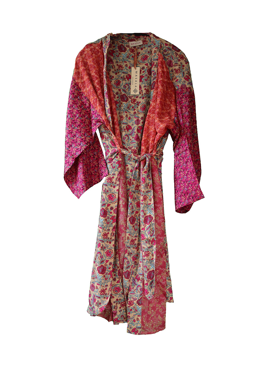 Recycled vintage sari Alma silke kimono