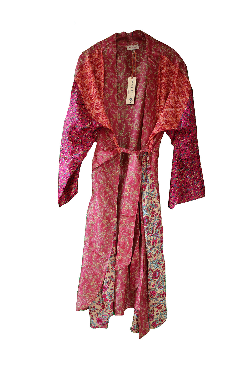 Recycled vintage sari Alma silke kimono