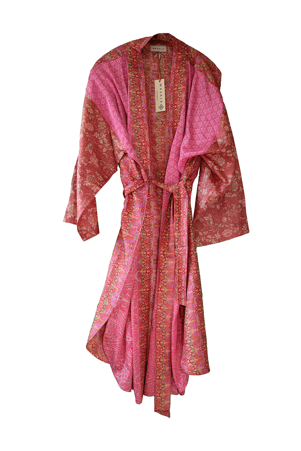 Recycled vintage sari Alma silke kimono