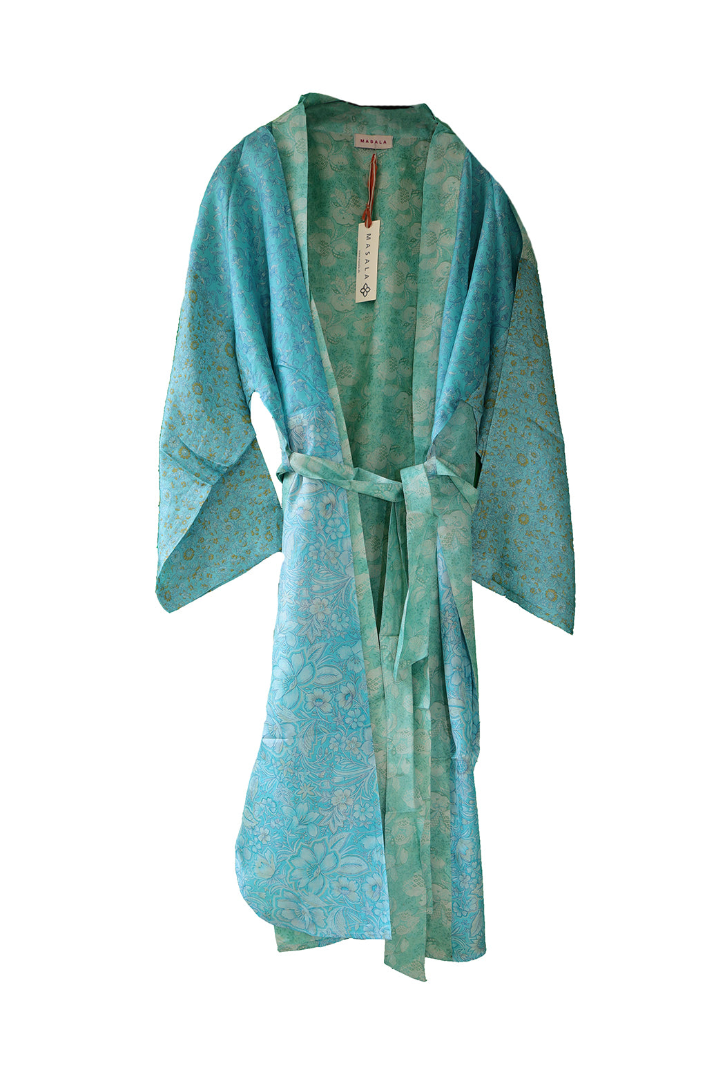 Recycled vintage sari Alma silke kimono