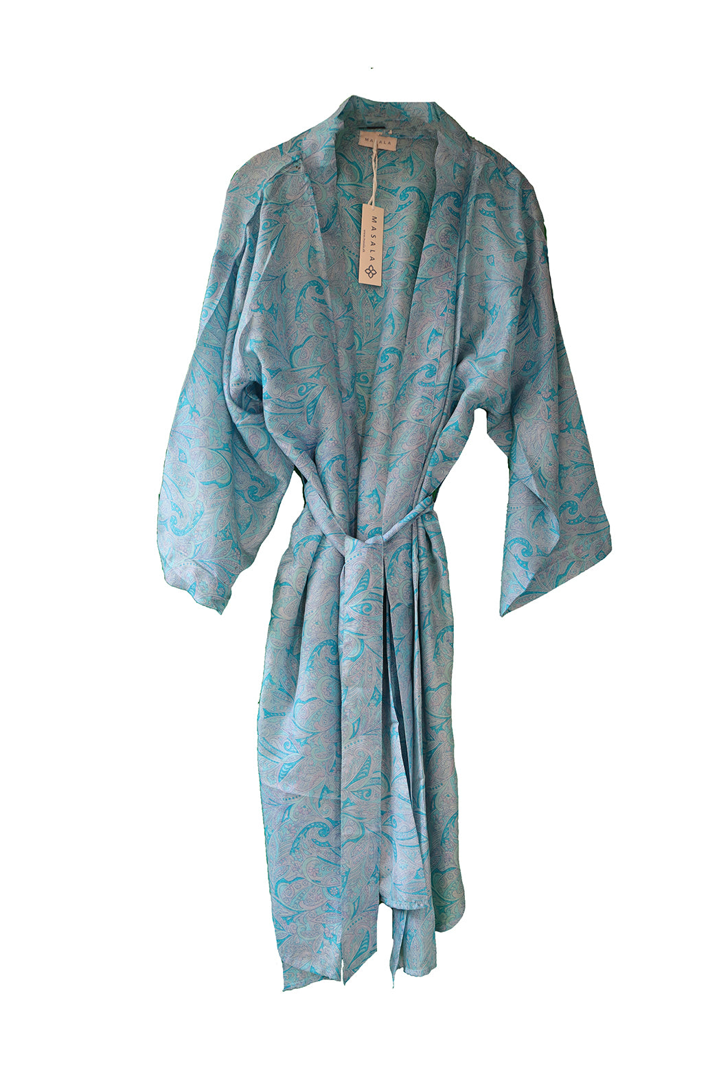 Alma vintage sari silke kimono