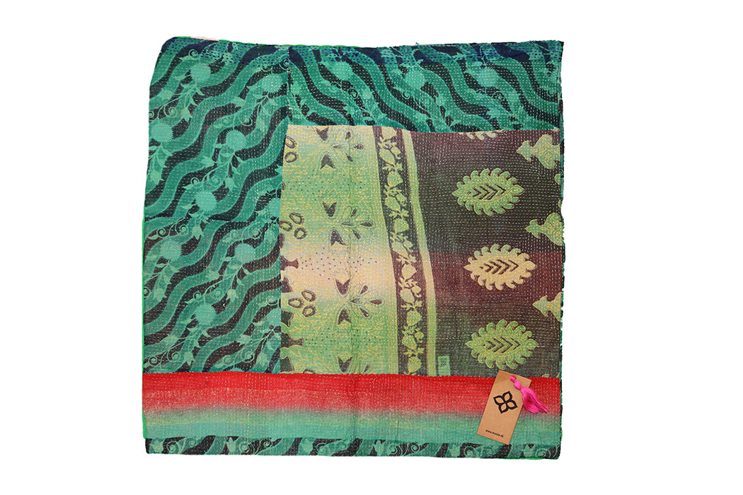 Sari vintage kantha cushion 45*45 cm