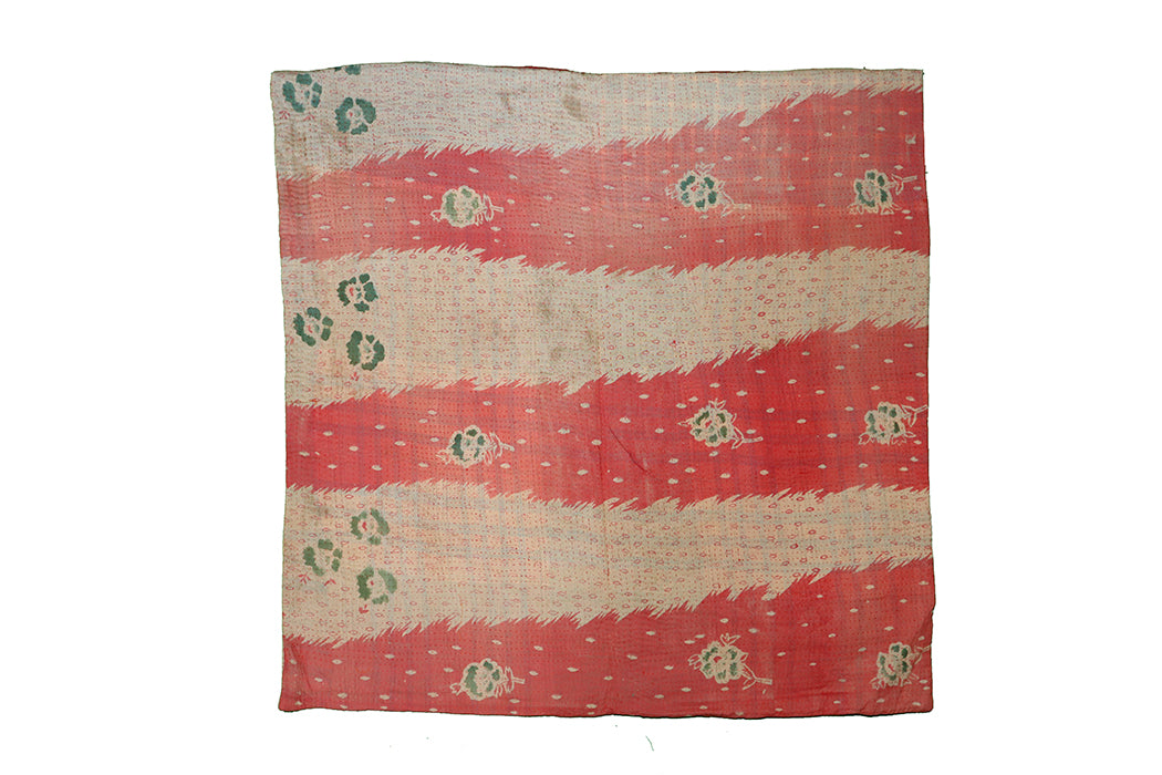 Sari Vintage Kantha Kissen 60*60 cm