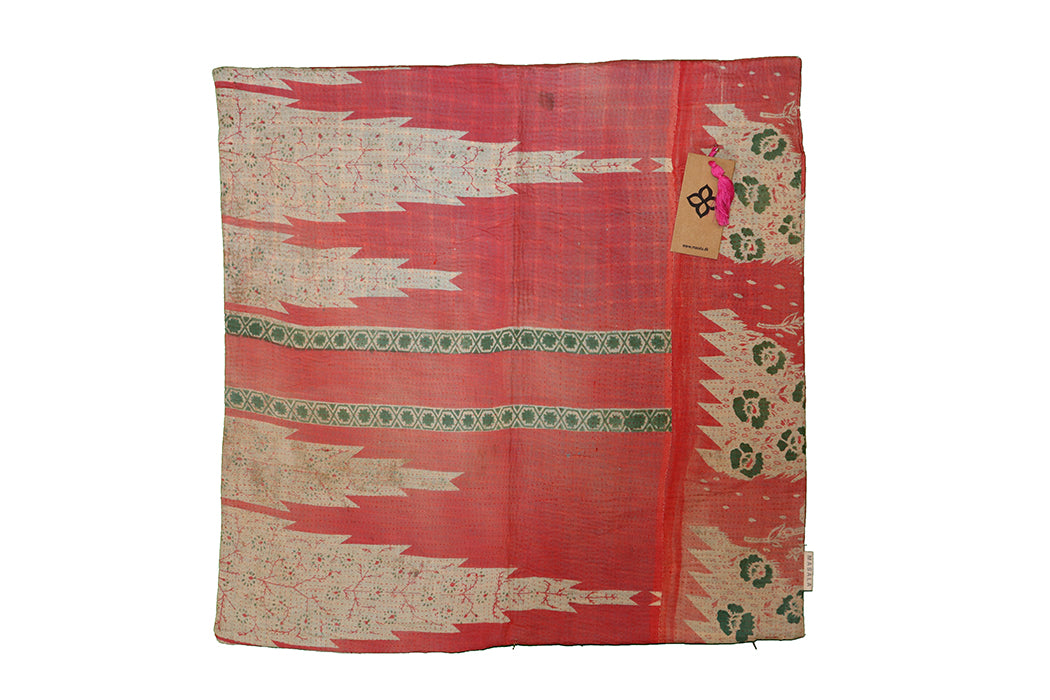 Sari Vintage Kantha Kissen 60*60 cm