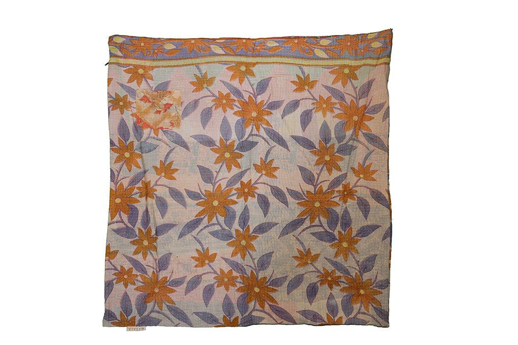Sari vintage kantha cushion 45*45 cm