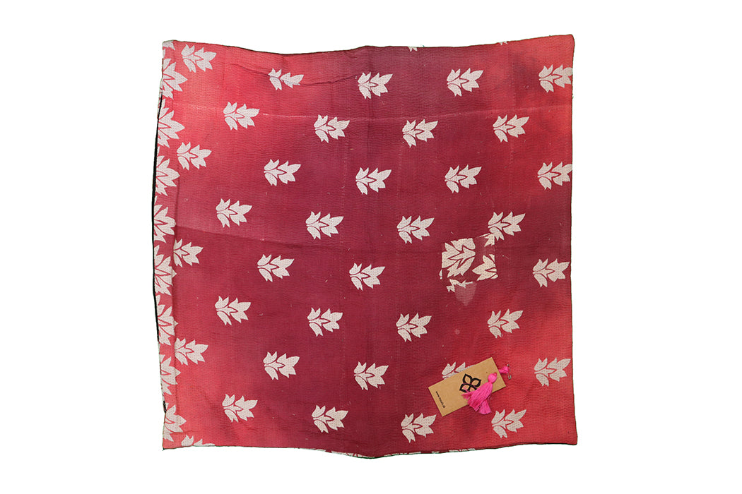 Sari Vintage Kantha Kissen 60*60 cm