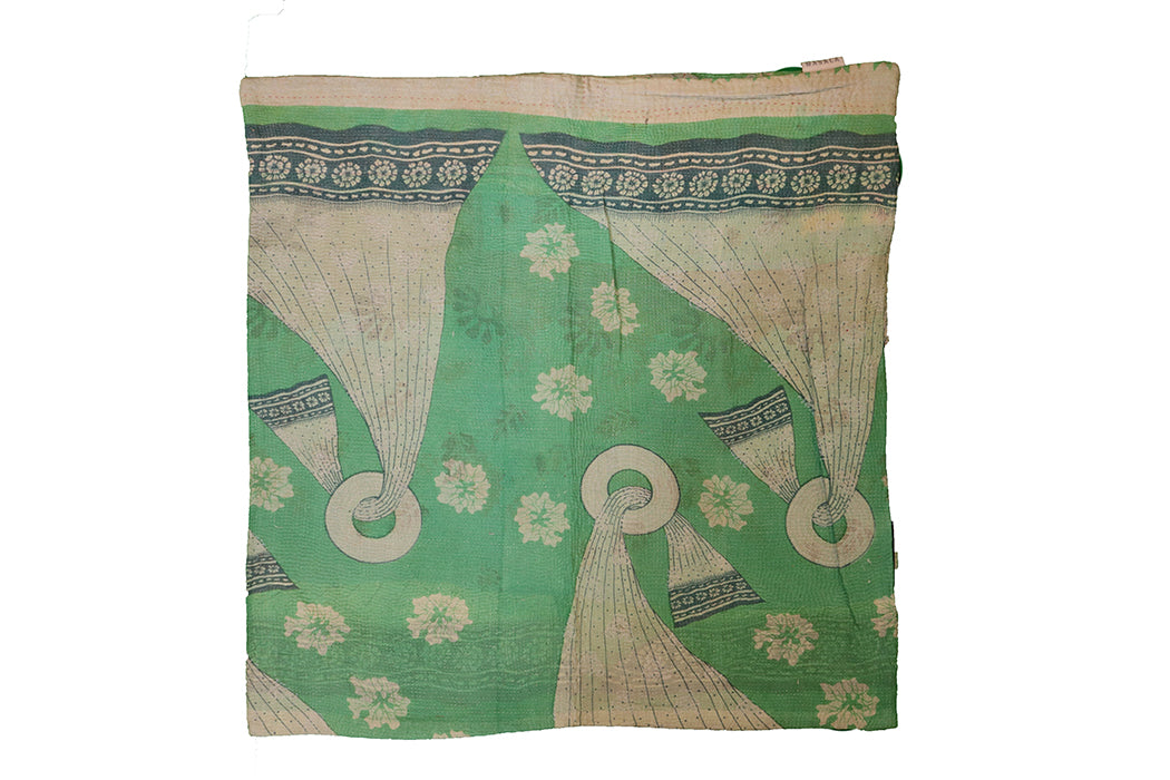 Sari Vintage Kantha Kissen 60*60 cm
