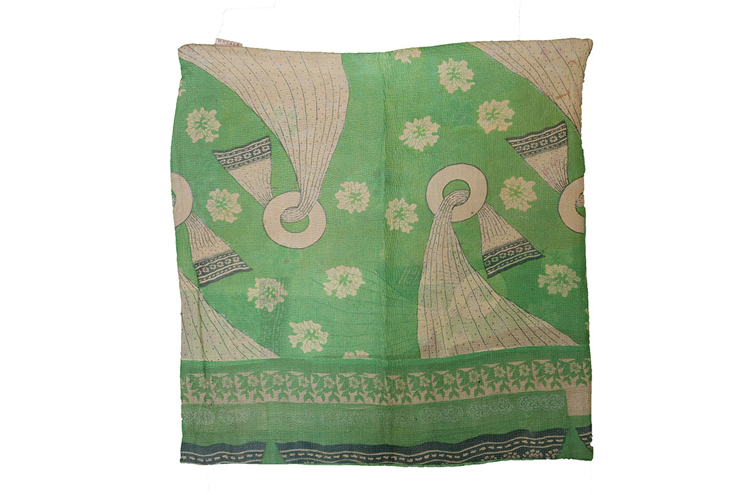 Sari Vintage Kantha Kissen 60*60 cm