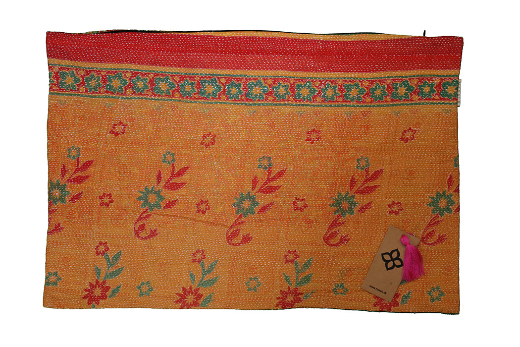 Sari vintage kantha cushion 40*60 cm