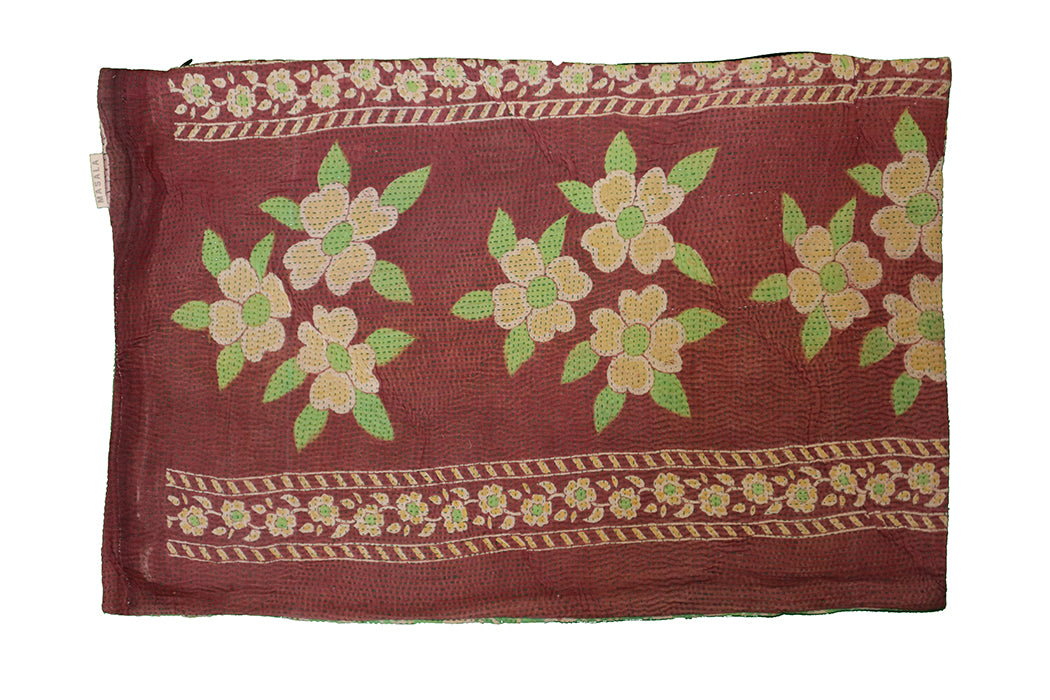 Sari Vintage Kantha Kissen 40*60 cm