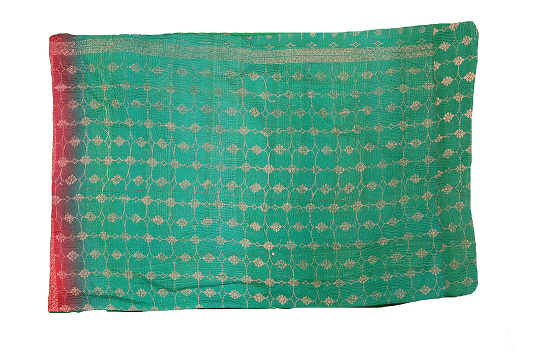 Sari Vintage Kantha Kissen 40*60 cm