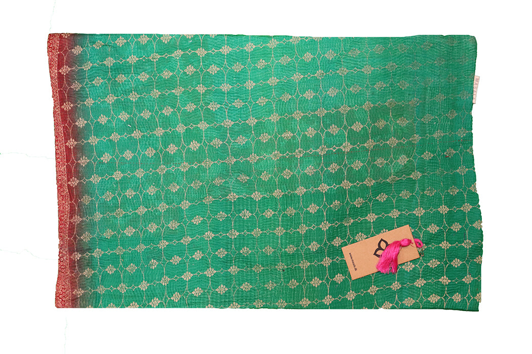 Sari Vintage Kantha Kissen 40*60 cm