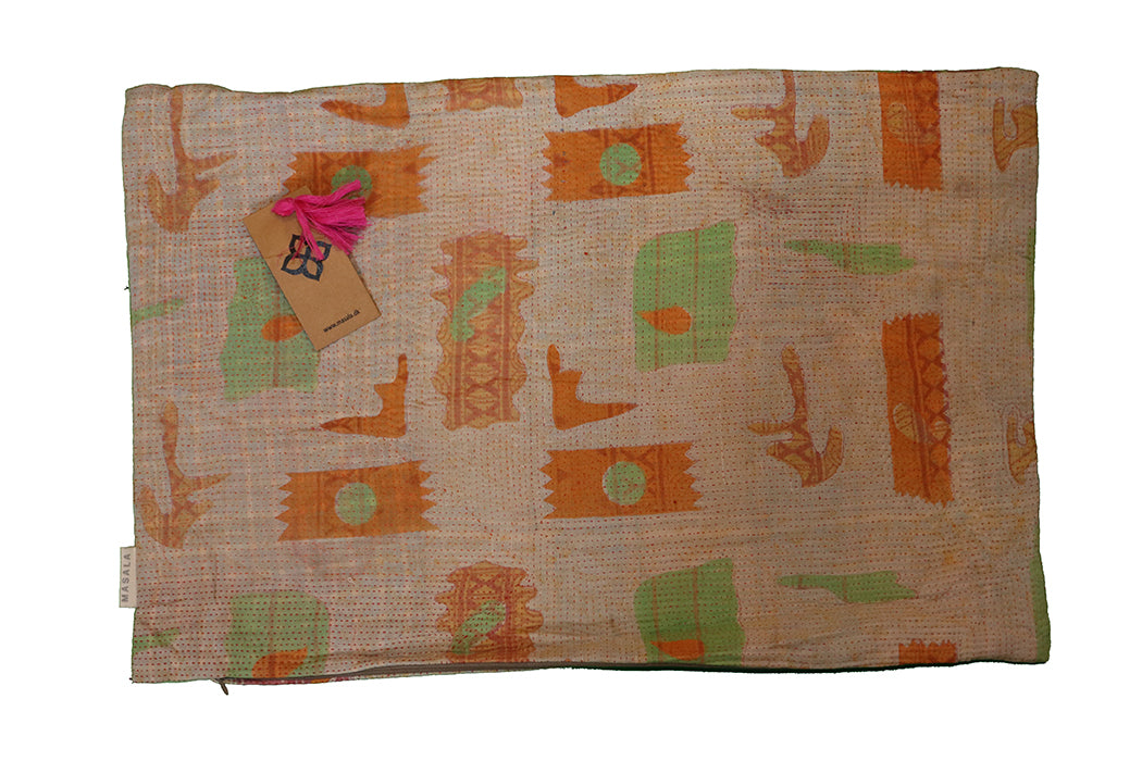Sari Vintage Kantha Kissen 40*60 cm