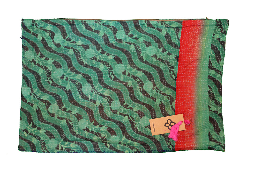 Sari Vintage Kantha Kissen 40*60 cm