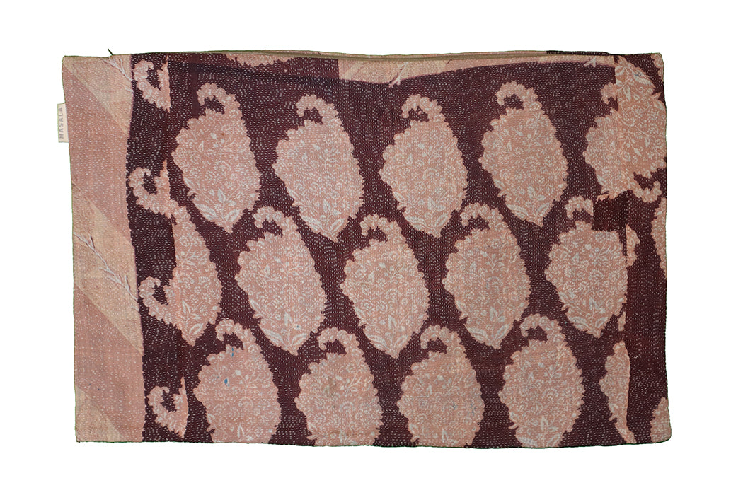 Sari vintage kantha cushion 40*60 cm